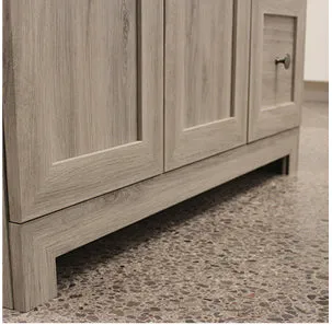 CABINETSMITH- 60" Double Sink CANADIAN Bathroom Vanity With Quartz top (8 COLORS AVAILABLE )