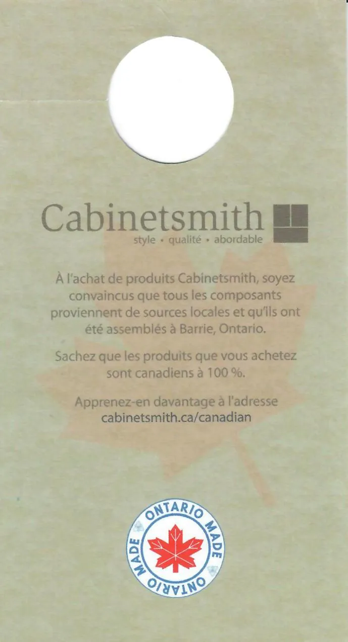 CABINETSMITH- 60" Single Sink CANADIAN Bathroom Vanity With Quartz top (8 COLORS AVAILABLE )
