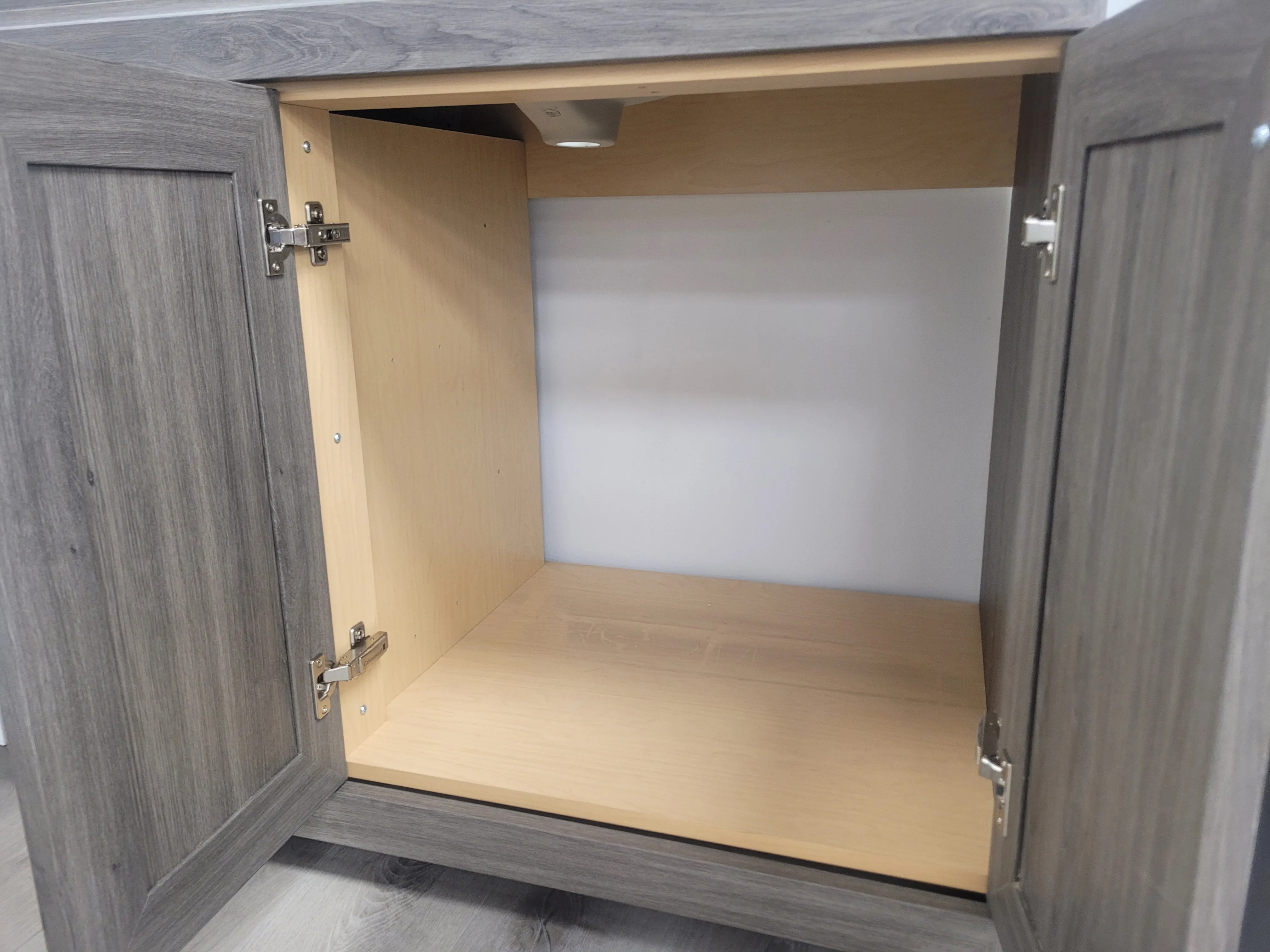 CABINETSMITH- 60" Single Sink CANADIAN Bathroom Vanity With Quartz top (8 COLORS AVAILABLE )