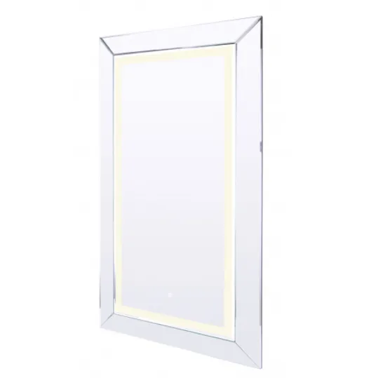 Canarm LMV01W2442D 24 X 42 Framed LED Mirror With De-Fogger and Color Temperature Select