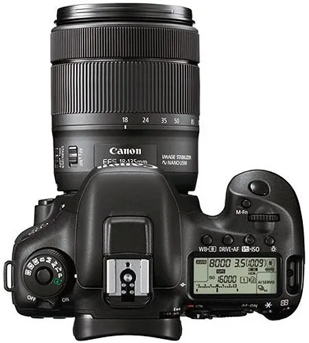 Canon EOS 7D Mark II EF-S 18-135mm IS USM Wi-Fi Adapter Kit - 9128B135