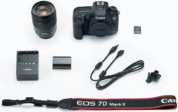 Canon EOS 7D Mark II EF-S 18-135mm IS USM Wi-Fi Adapter Kit - 9128B135