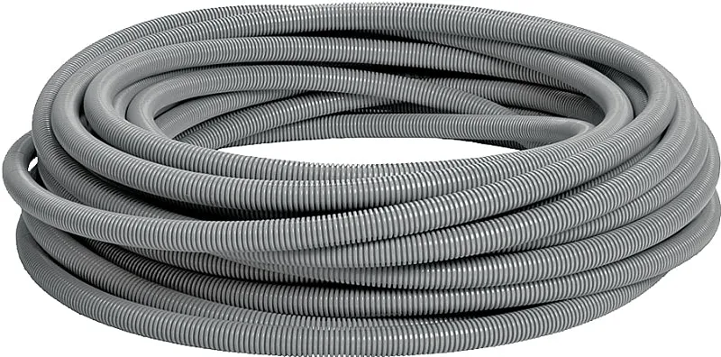Carlon Carflex 15008-100 Conduit, 1 in, 100 ft L, PVC, Gray :COIL: QUANTITY: 1