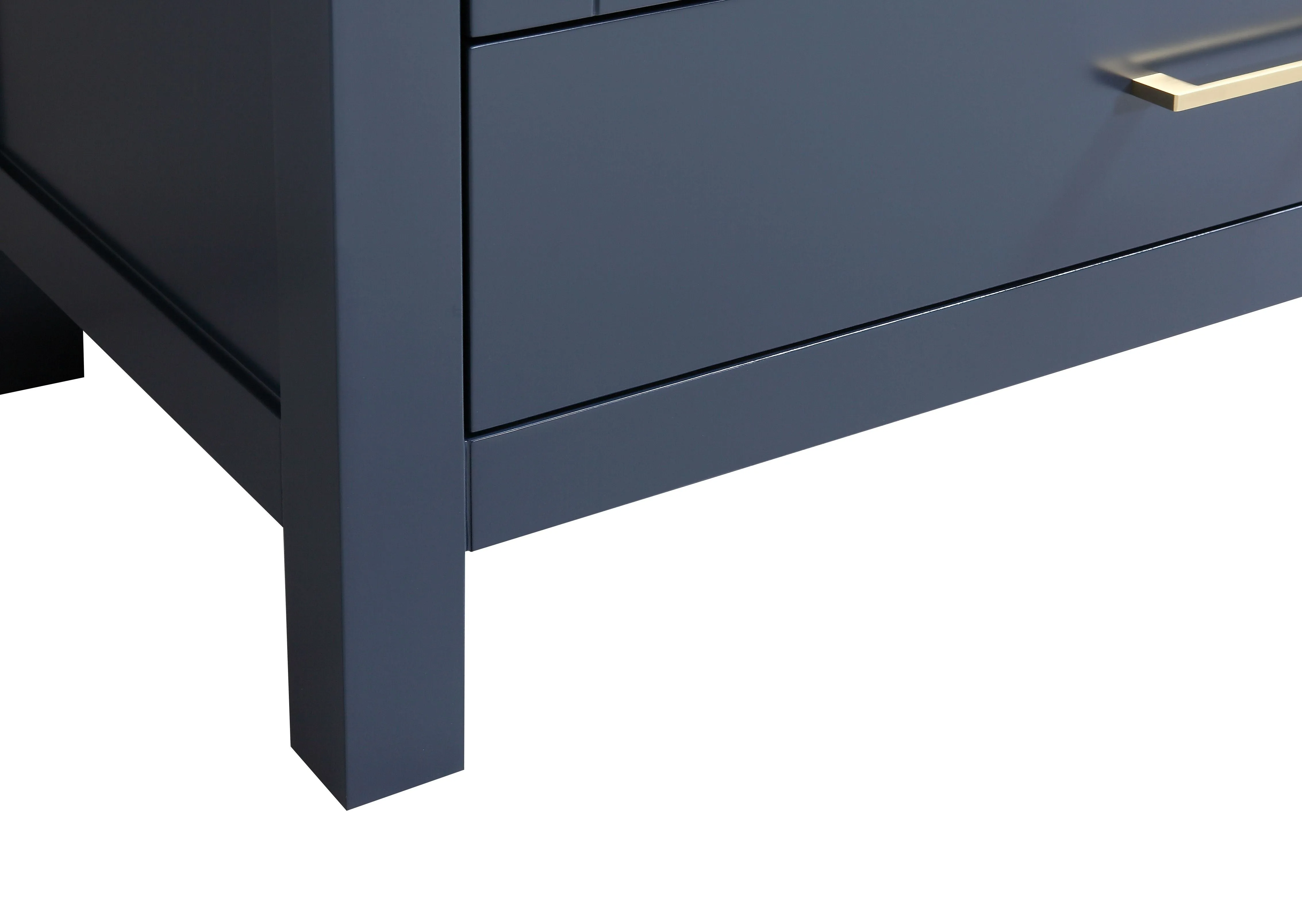CCS201A - 36" Navy Blue, Floor Standing Modern Bathroom Vanity