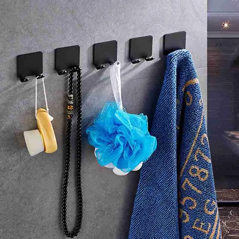 Chic Stainless Steel Razor Organizer with Waterproof Adhesive - Effortlessly Declutter Your Space