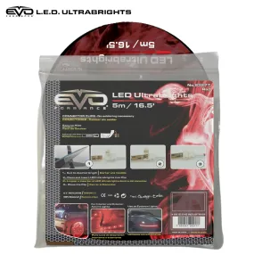 Cipa USA 93277 EVO Formance LED Ultrabrights Universal Light Strip; 5M; Red;