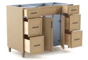 Classic- 48" Canadian Made Bathroom Vanity With Quartz Countertop