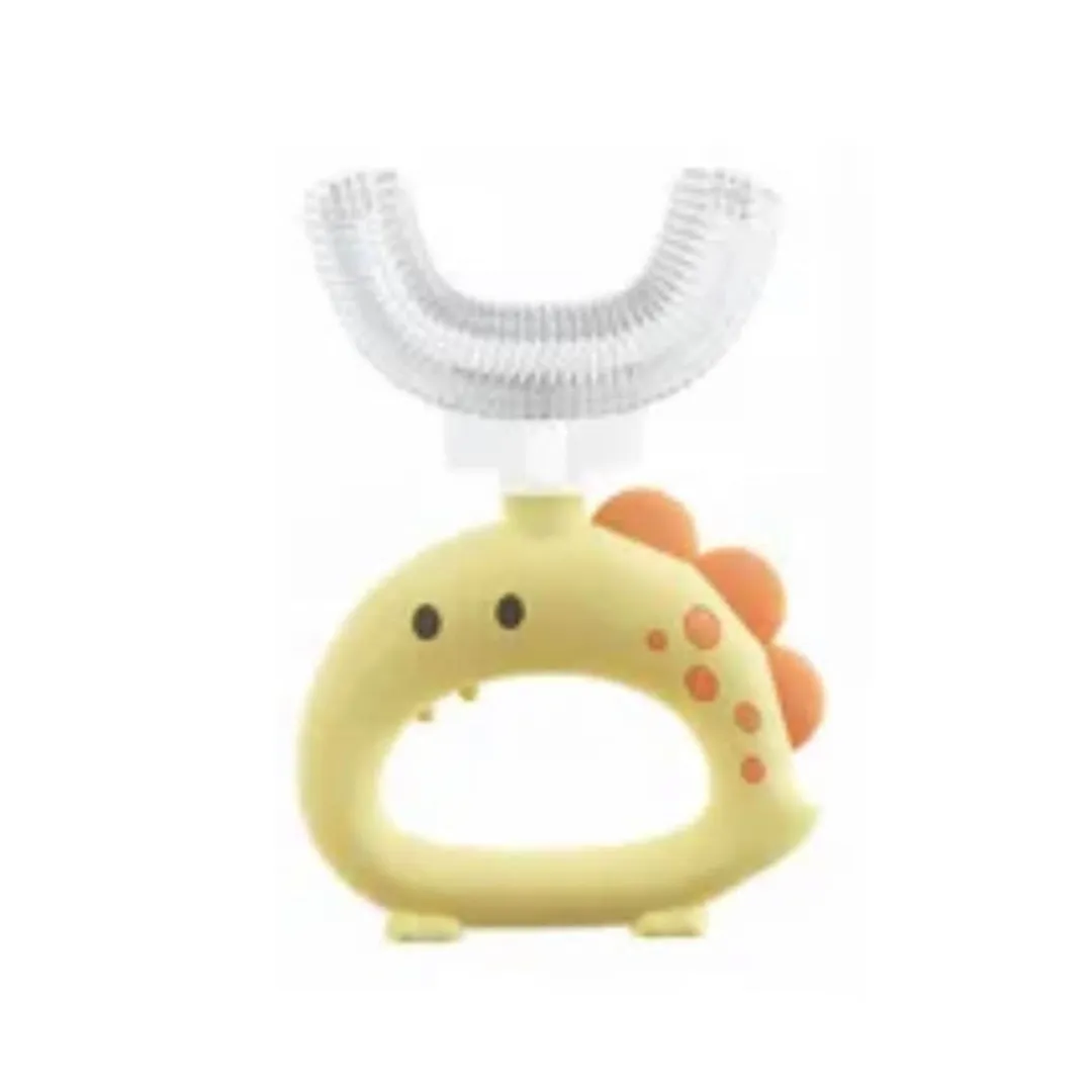 Clear Head Dinosaur U-Shaped Sensory Toothbrush