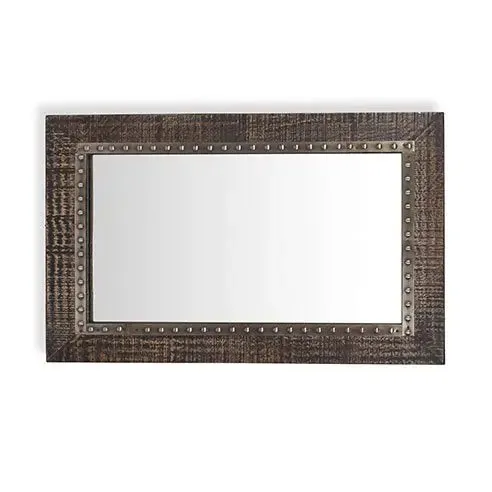 Coastal Wheathered Bathroom Mirror 28" W X 20" H
