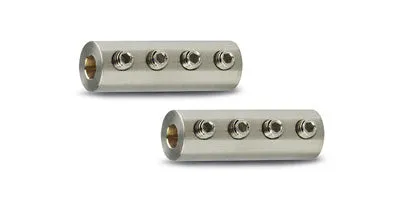 Conductive Connector (2pc. set) in Satin Nickel Finish by Stone Lighting