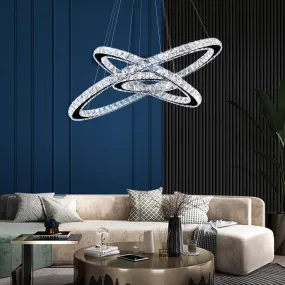Crystal Ring Chandelier
