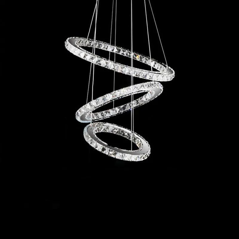 Crystal Ring Chandelier