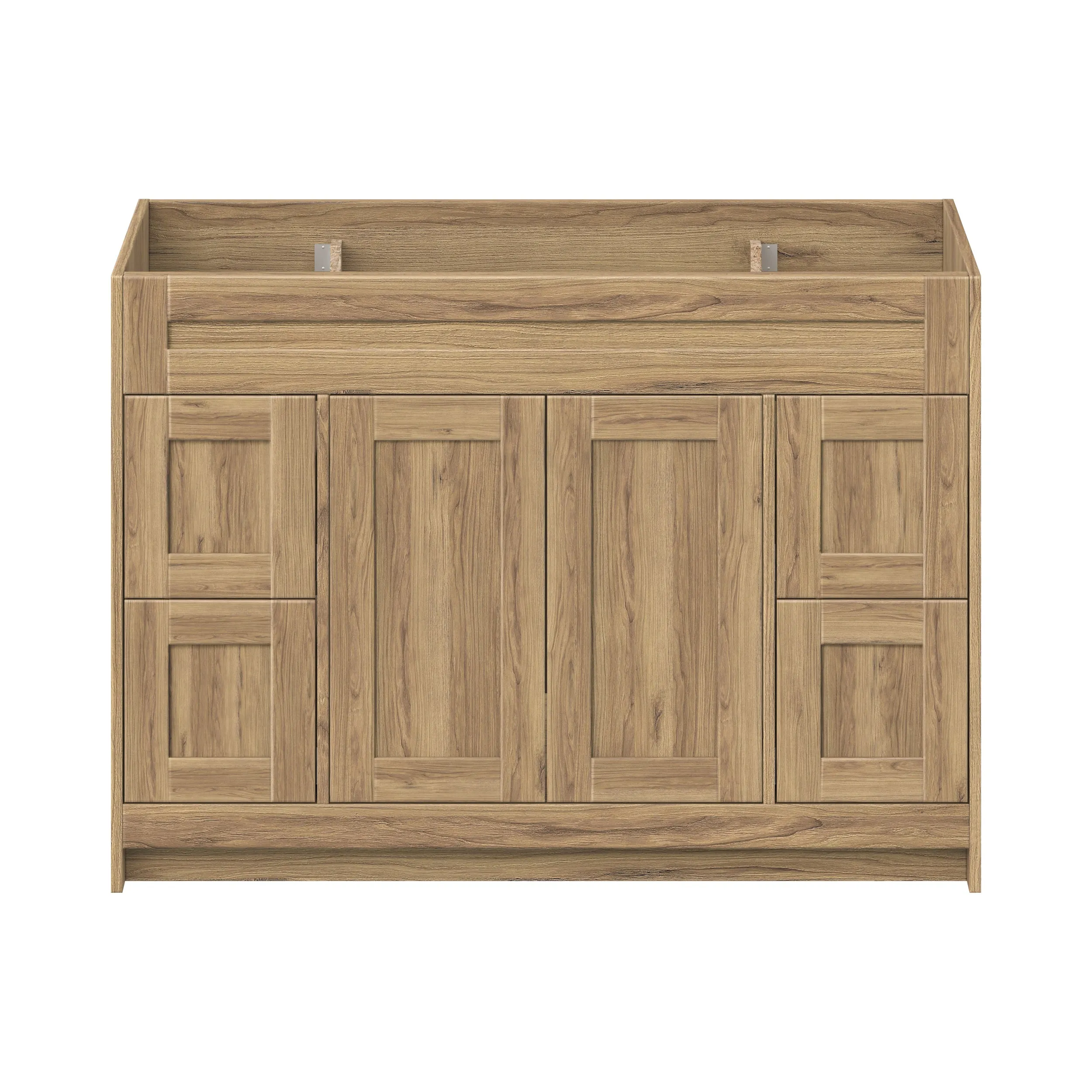 Daisy - 48" Vintage Oak Bathroom Vanity with Quartz top