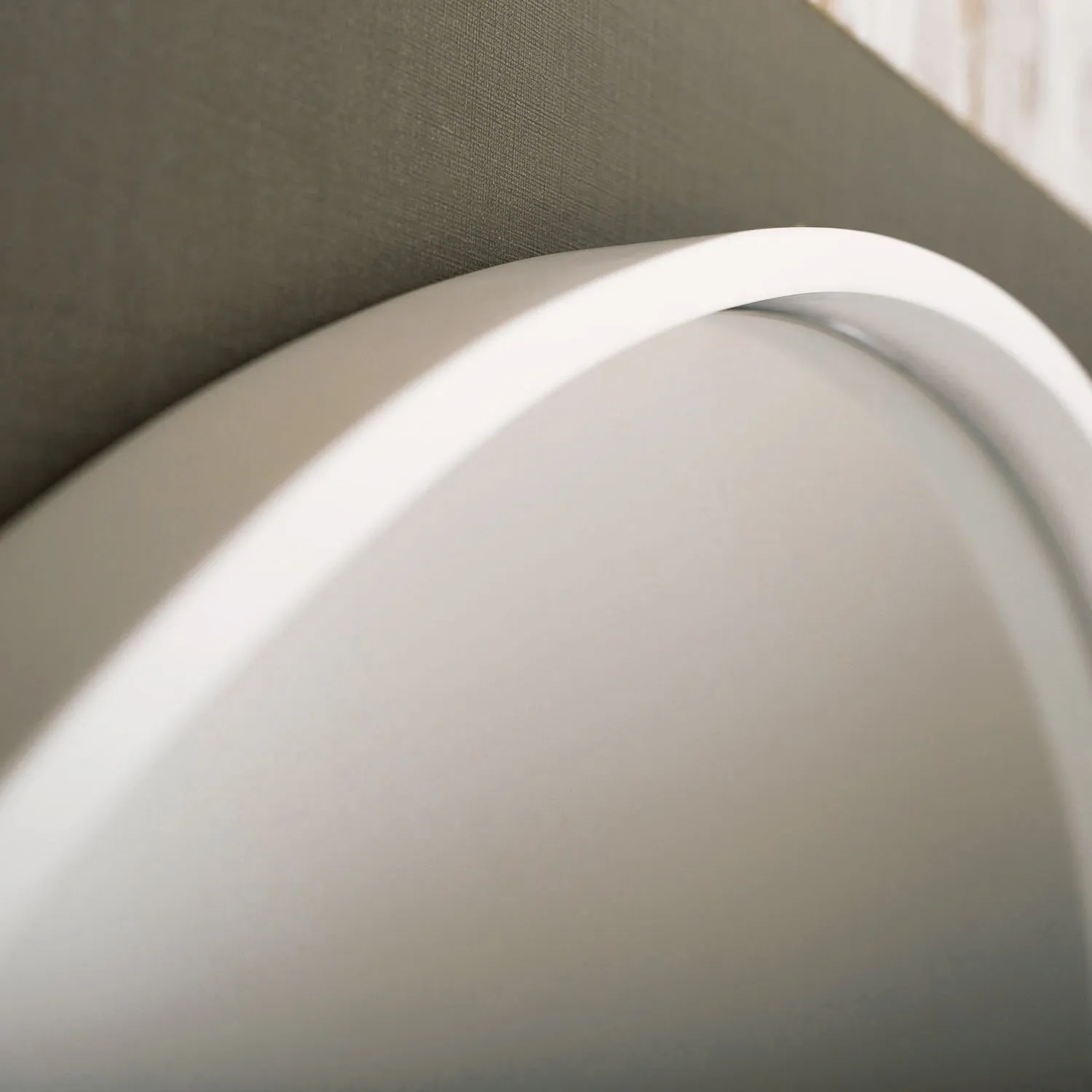 DAX Solid Surface Round Bathroom Vanity Mirror, Wall Mount with Frame, White Finish, 27-1/2 Inches (DAX-AB-1571)