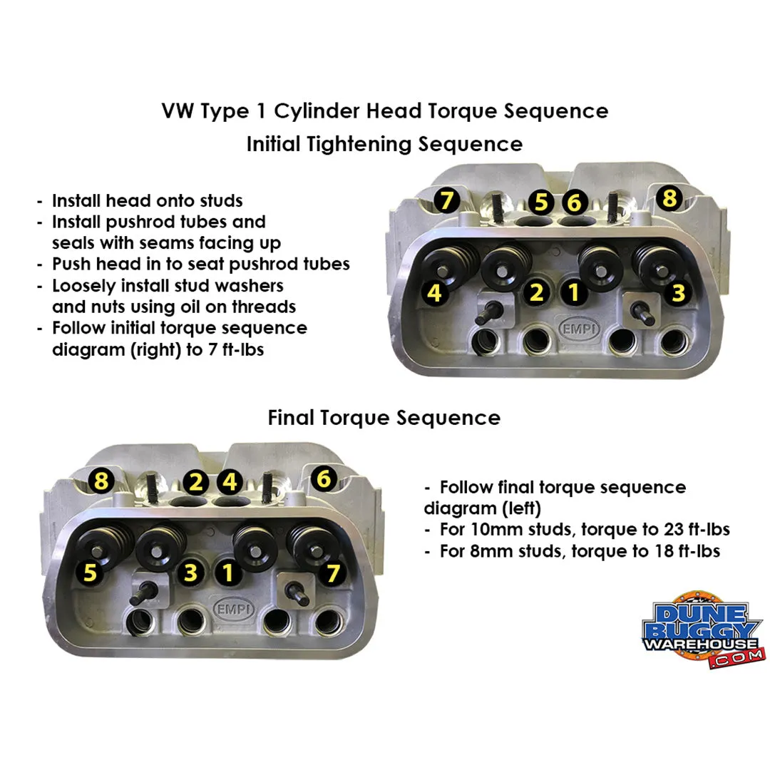 DBW Driverpak 94mm Top End Rebuild Kit for VW Type 1 Engines - 1914cc