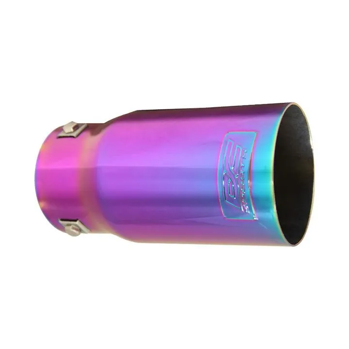 DC Sports 2.875" Chameleon Stainless Steel Exhaust Straight Cut Tip - EX-1021