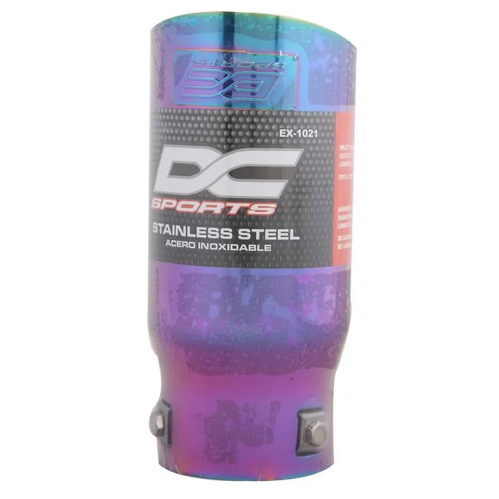 DC Sports 2.875" Chameleon Stainless Steel Exhaust Straight Cut Tip - EX-1021