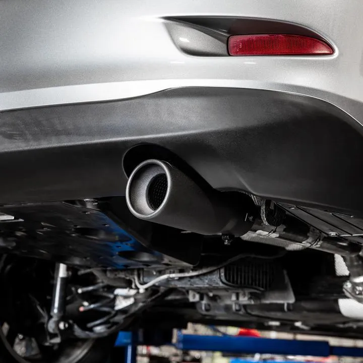 DC Sports 3.75" x 9" DC Sports Stainless Steel Bolt-On Muffler Straight Tip - Polish or Black
