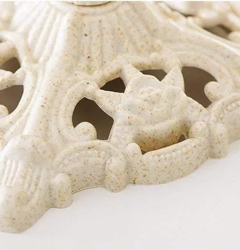 Double-Sided Ornate Vanity Mirror