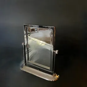 Double Vanity Mirror - Adjustable mirror in nickel, two sides