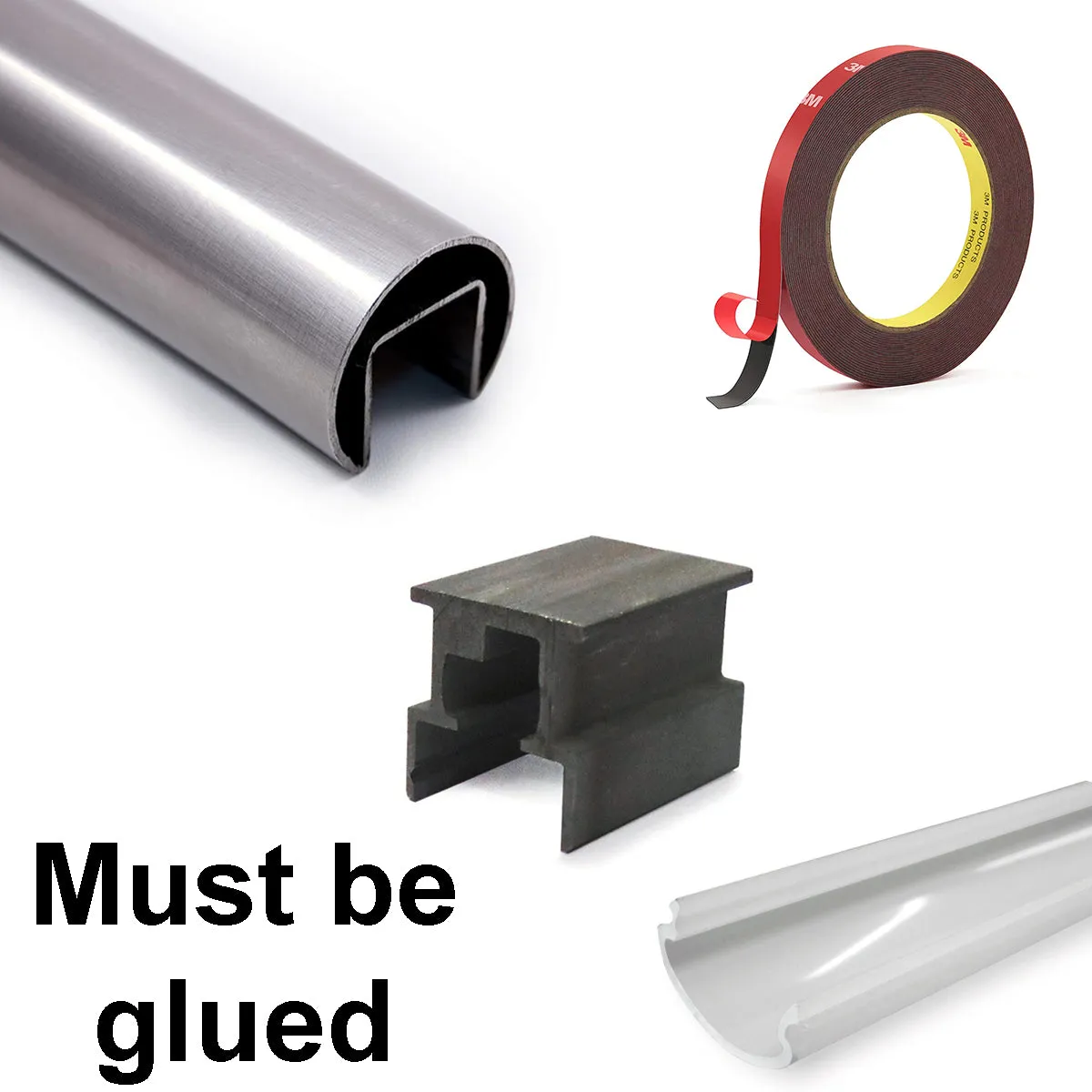 ELED0015 LED Strip Light and Cover Holder EZ (Box of 5)