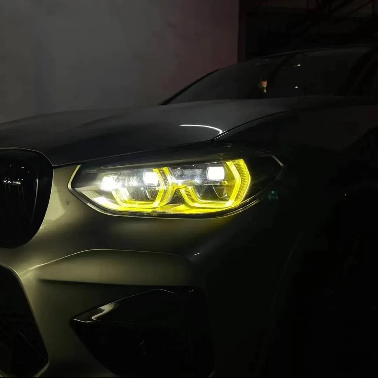 F97 X3M F98 X4M G01 X3 CSL Yellow Headlight DRL Upgrade (2018 - 2022  LED Only)