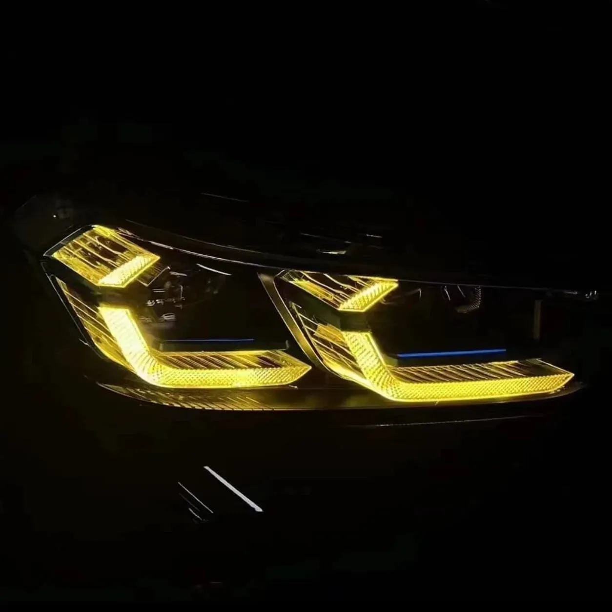 F97 X3M F98 X4M G01 X3 CSL Yellow Headlight DRL Upgrade (2018 - 2022  LED Only)