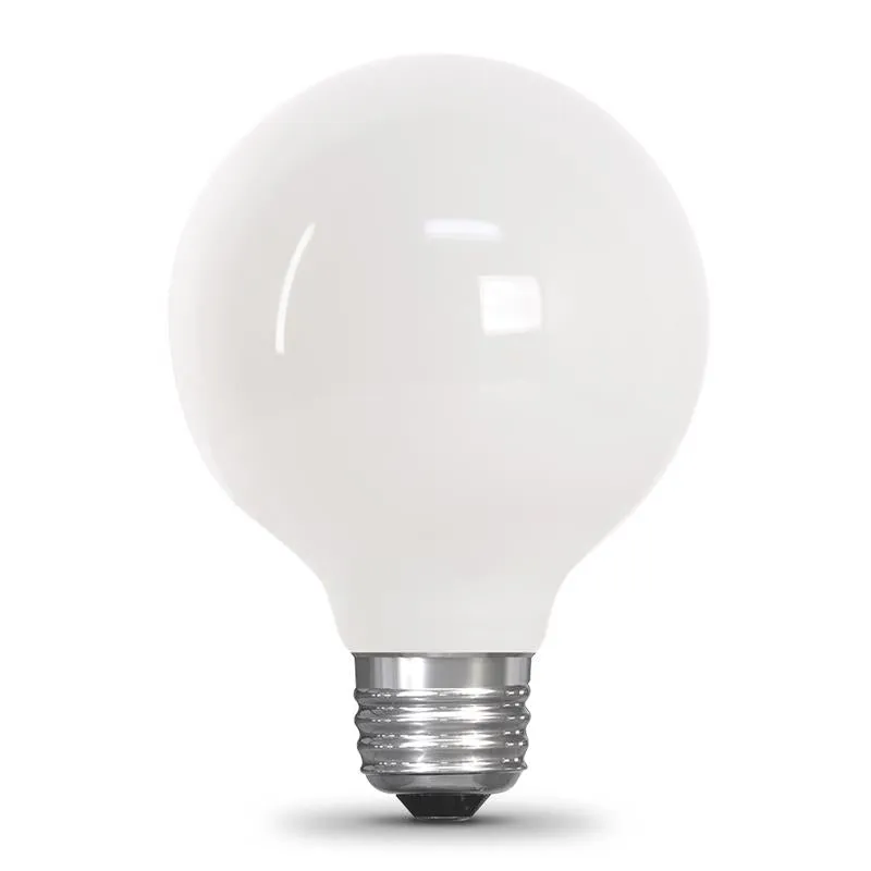 Feit LED Filament G25 E26 (Medium) LED Bulb Daylight 40 Watt Equivalence 1 pk