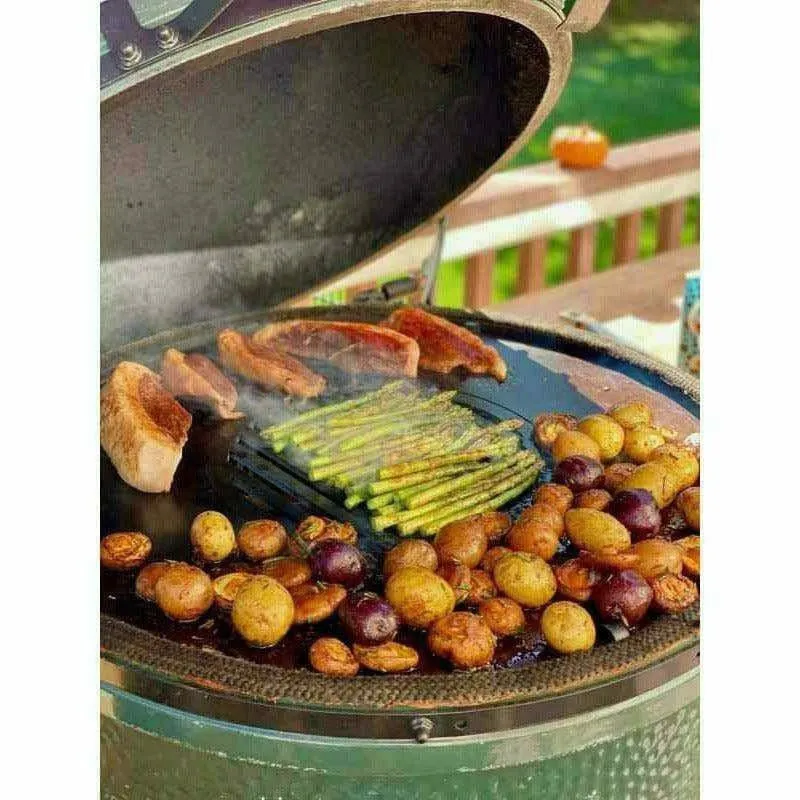 Flat Top Griddle Grill For Green Egg