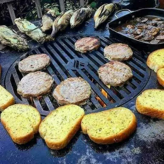 Flat Top Griddle Grill For Green Egg