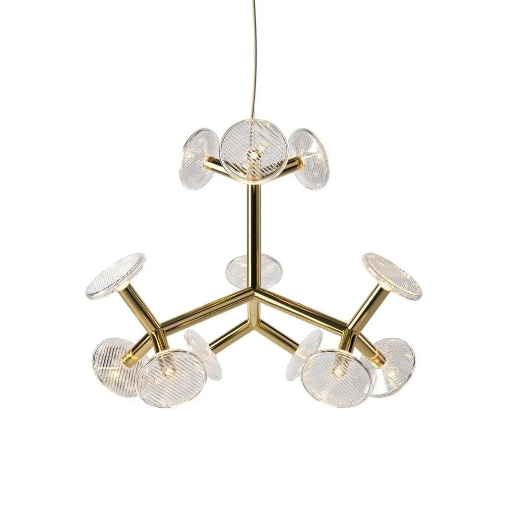 Fractal Chandelier | Modern Balck Chandelier