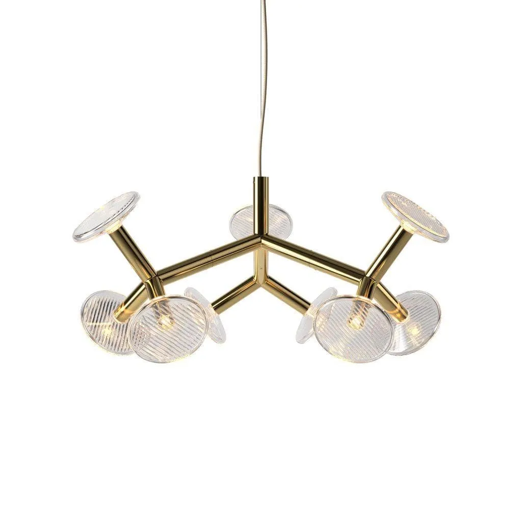 Fractal Chandelier | Modern Balck Chandelier