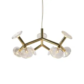 Fractal Chandelier | Modern Balck Chandelier
