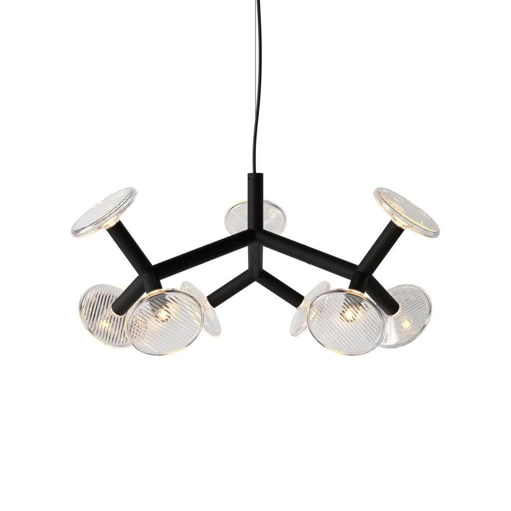 Fractal Chandelier | Modern Balck Chandelier