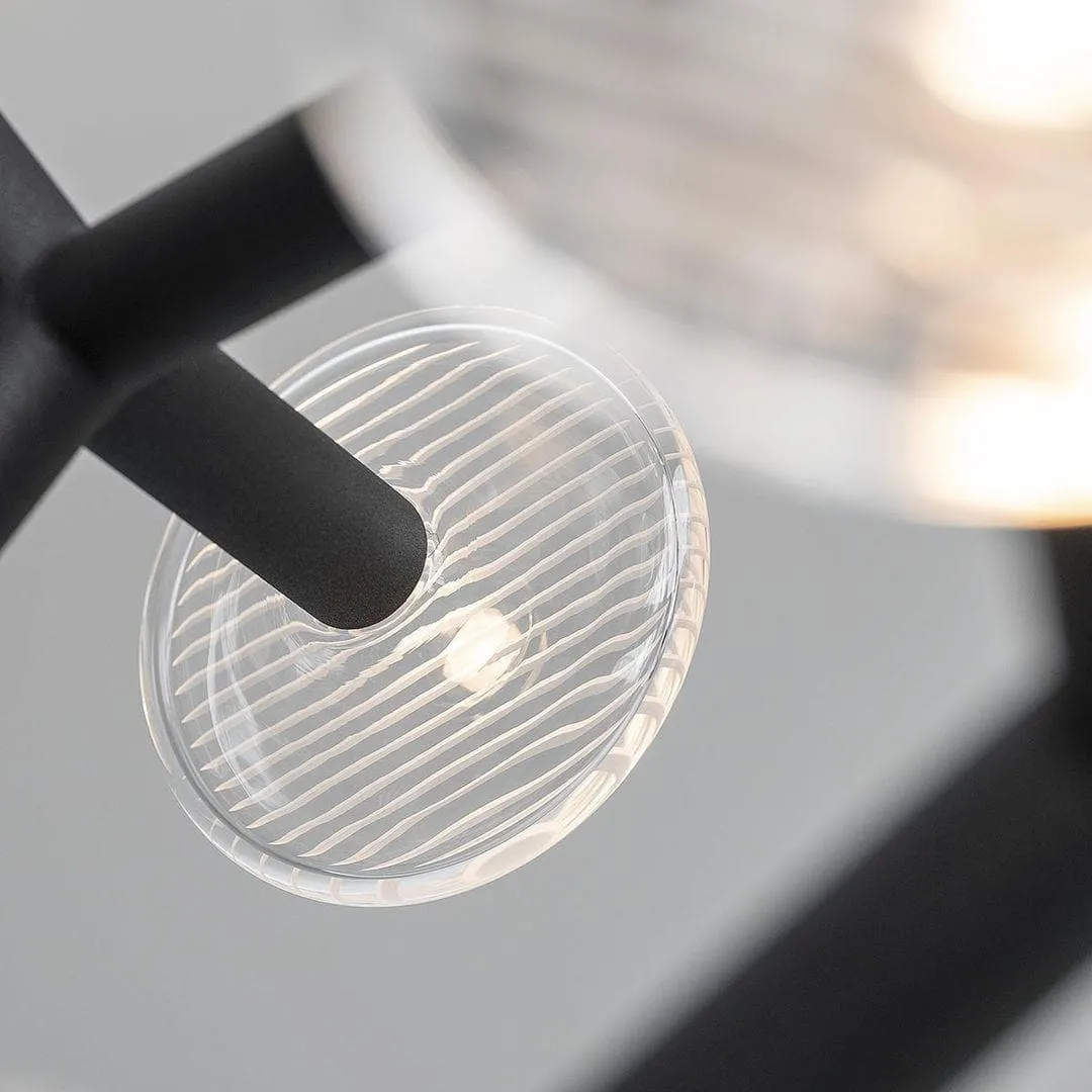 Fractal Chandelier | Modern Balck Chandelier