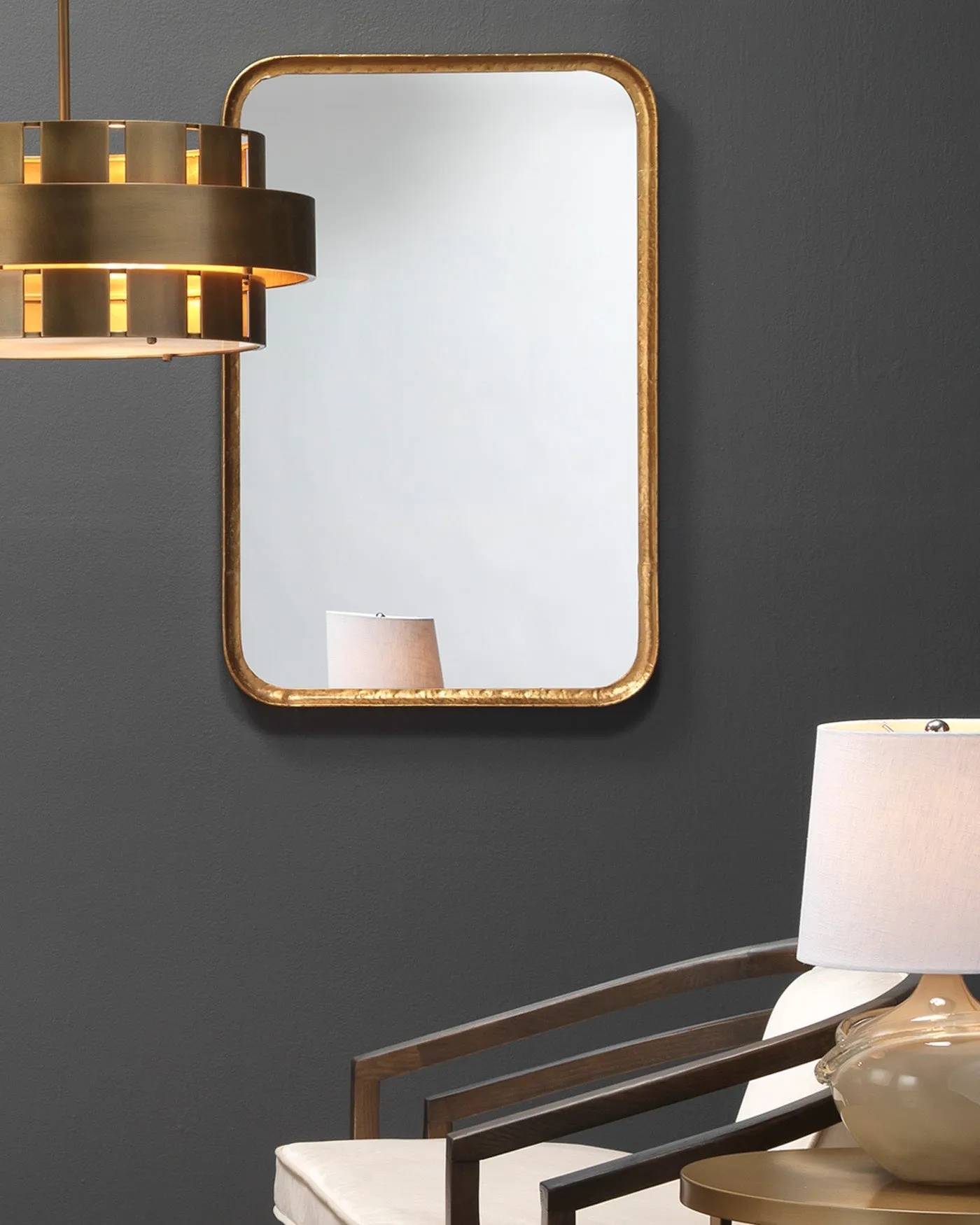 Gold Principle Vanity Mirror