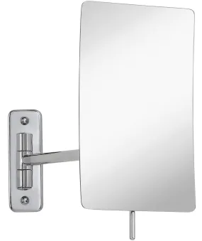 Hamilton Hills 3X Magnified Premium Modern Wall Mounted Rectangular Vanity Makeup Mirror