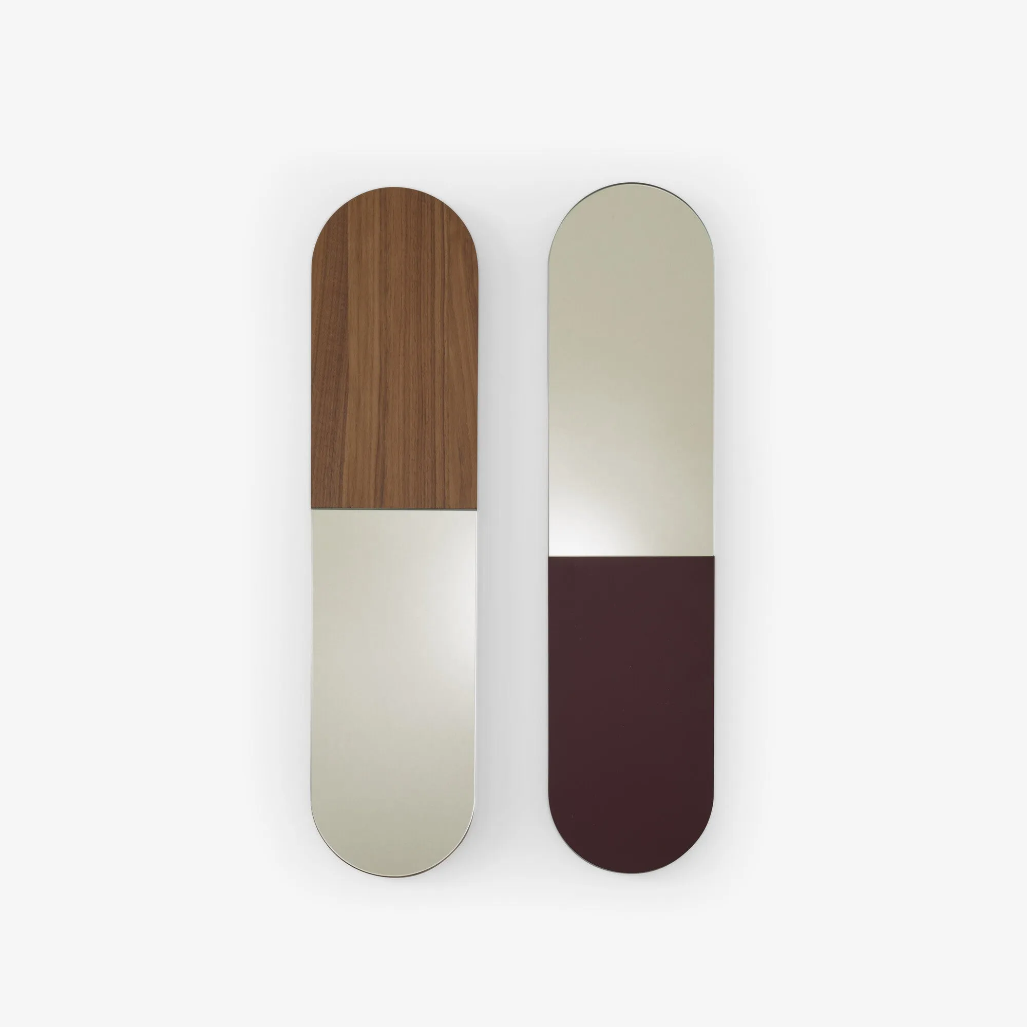 Hat Mirror Walnut