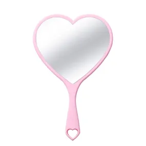 Heart Shaped Handheld Mirror (1 unit)