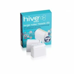 Hive Wax Large Roller Heads 6 Pack