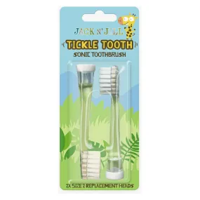 Jack N' Jill Tickle Tooth Sonic Toothbrush Replacement Heads