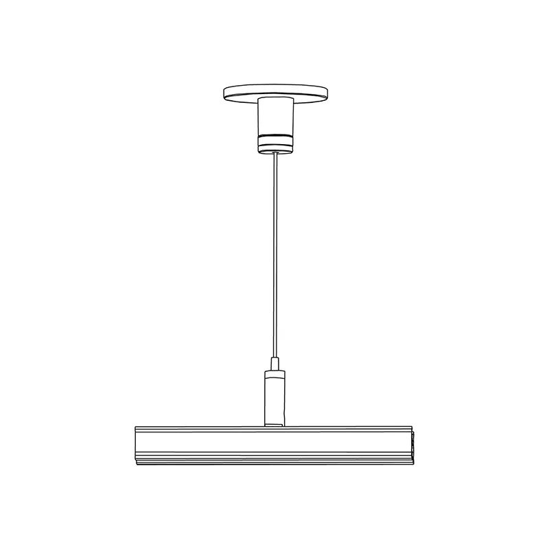 Juno T597 48" Rigid Ceiling Cable Suspension Kit