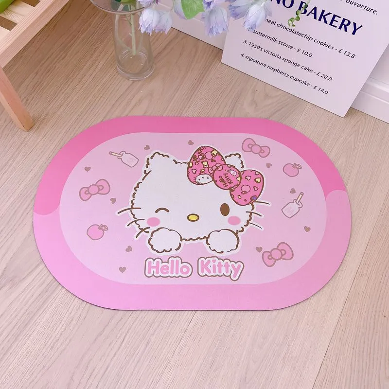 Kawaii Sanrio Bathroom Floor Mat
