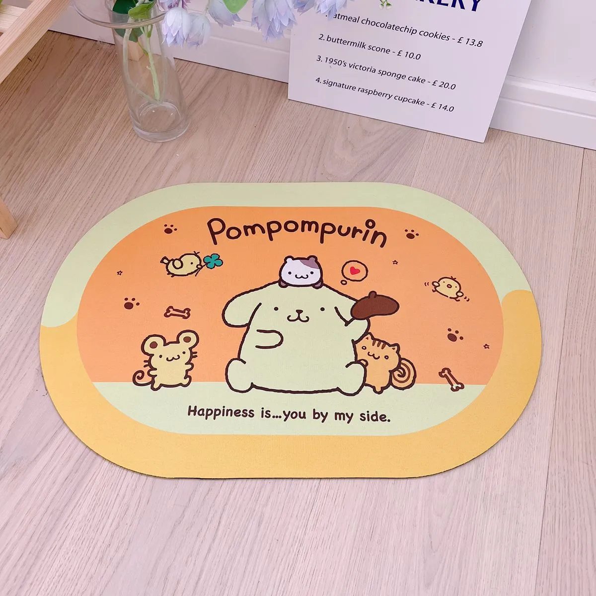 Kawaii Sanrio Bathroom Floor Mat