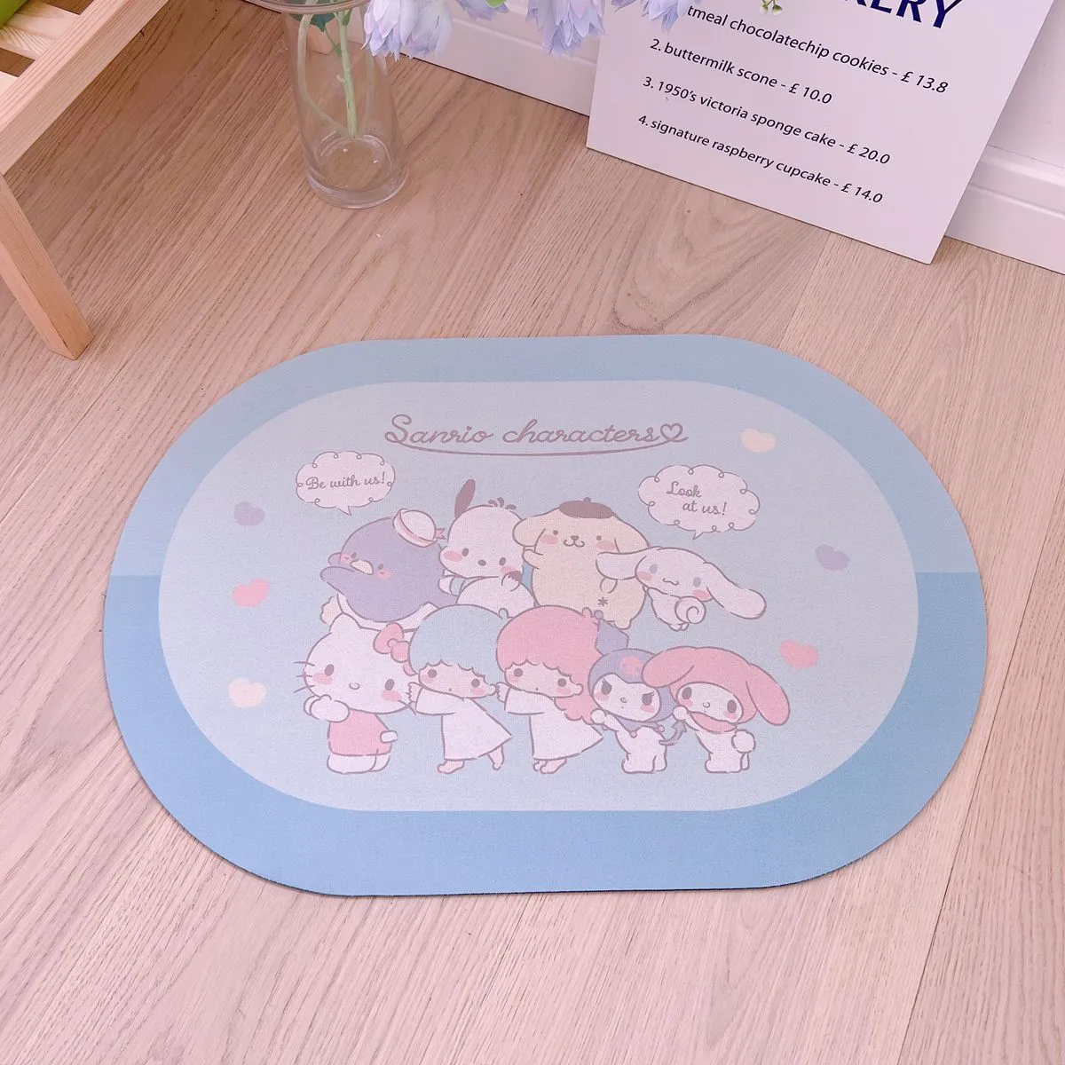 Kawaii Sanrio Bathroom Floor Mat
