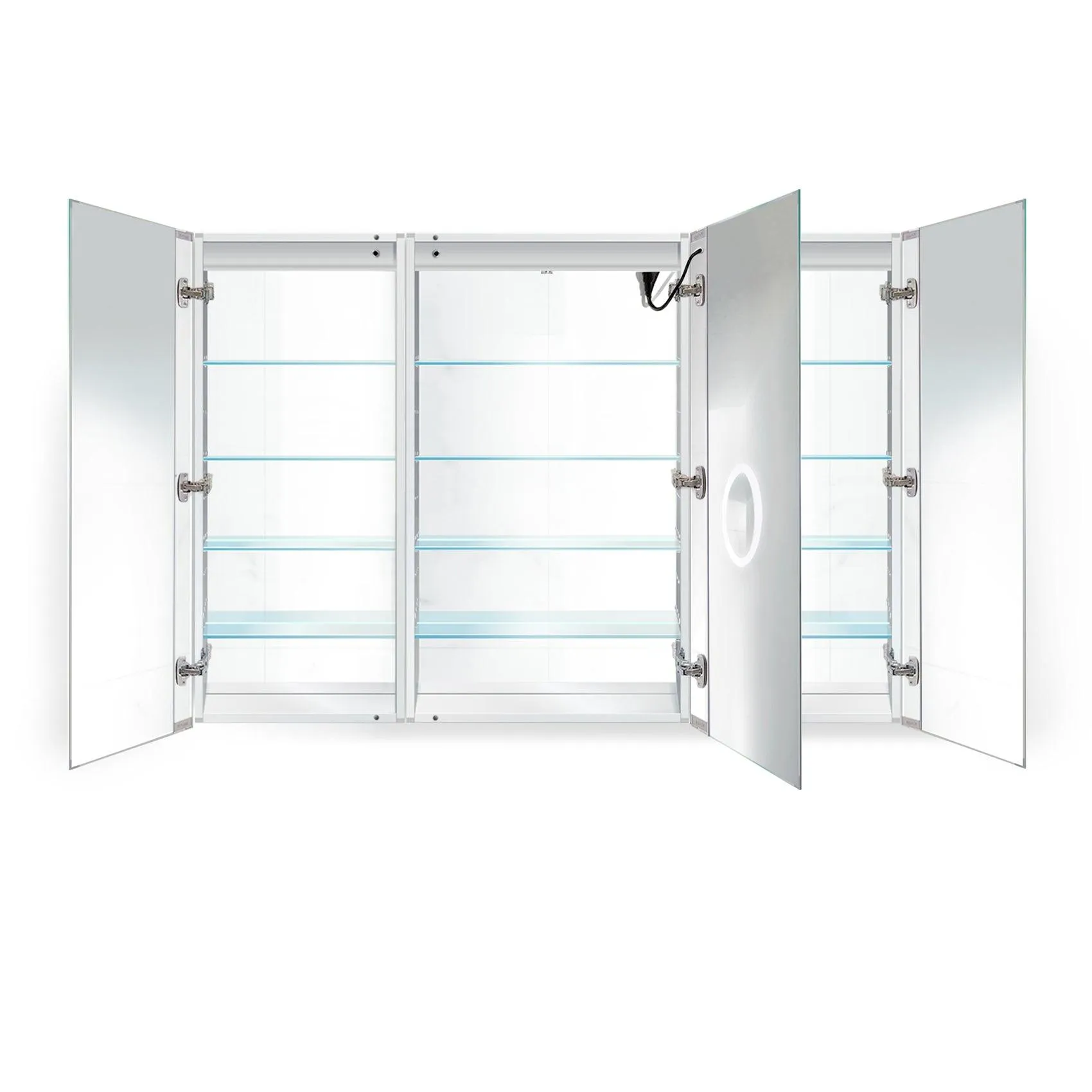 Krugg Svange 60″ X 42″ LED Medicine Cabinet w/Dimmer & Defogger