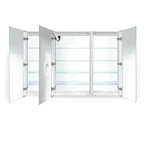 Krugg Svange 60″ X 42″ LED Medicine Cabinet w/Dimmer & Defogger