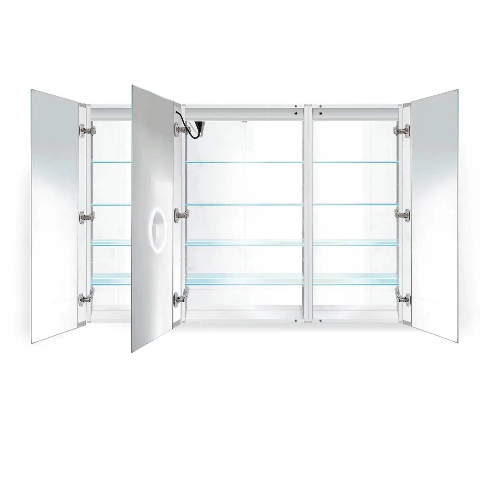 Krugg Svange 60″ X 42″ LED Medicine Cabinet w/Dimmer & Defogger