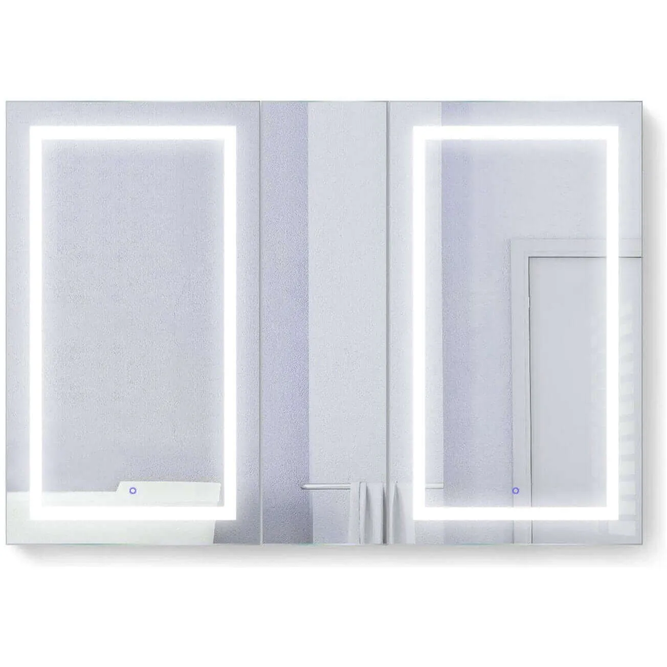 Krugg Svange 6042DLLR 60″ X 42″ Dual LED Medicine Cabinet