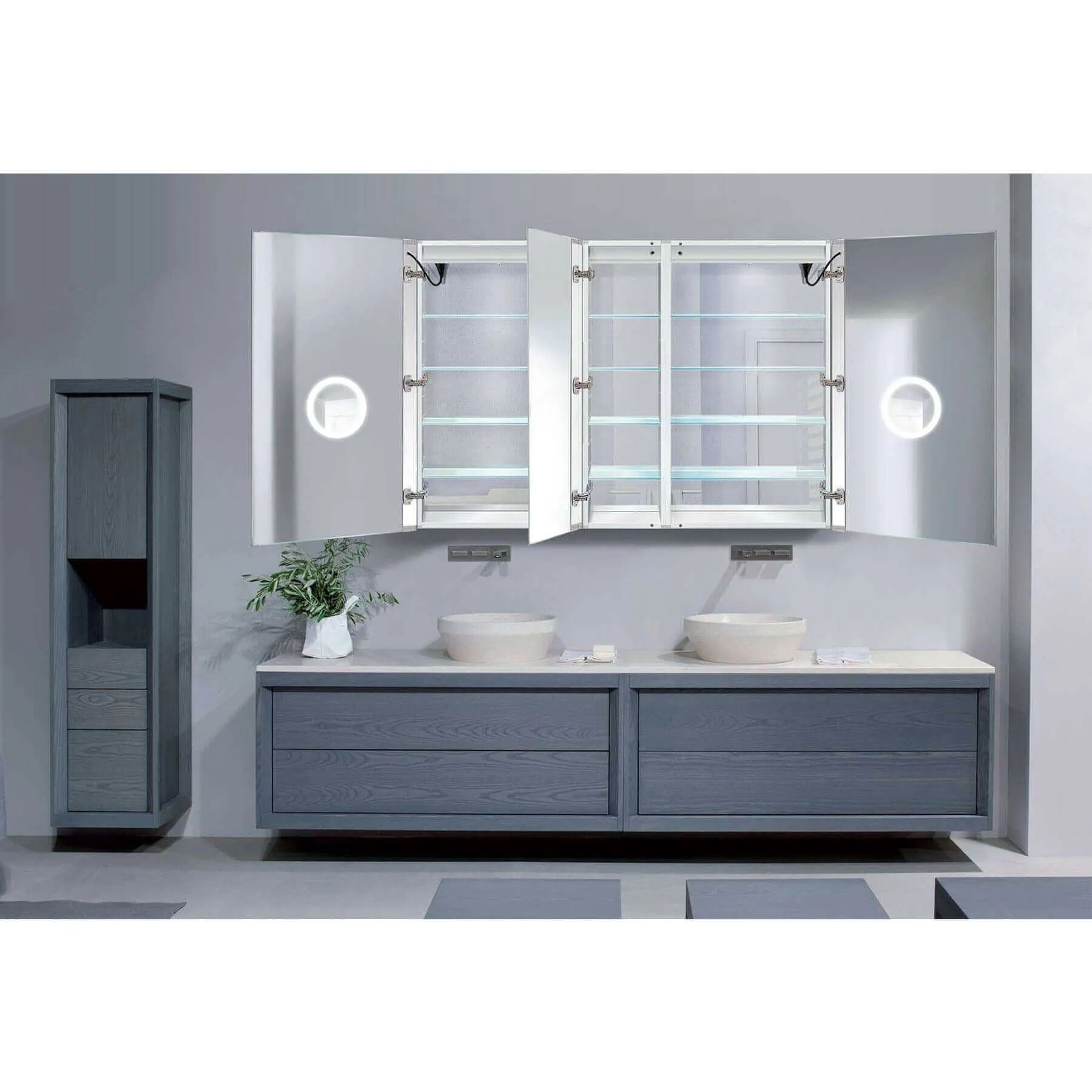 Krugg Svange 6042DLLR 60″ X 42″ Dual LED Medicine Cabinet